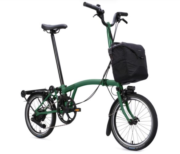 Brompton Electric C Line Racing Green H-Lenker