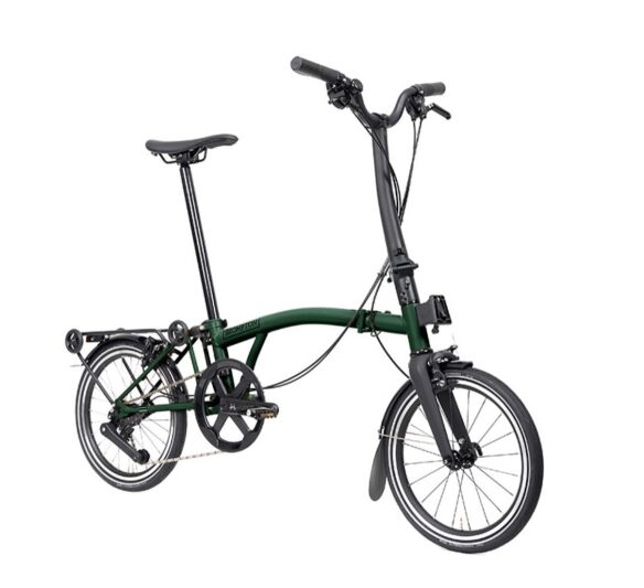 Brompton New P Line 4-Gang Racing Green H-Lenker