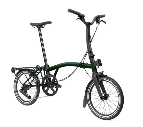 Brompton New P Line 4-Gang Racing Green M-Lenker