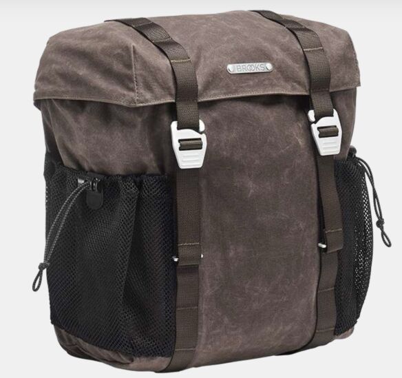 Half Haul Pannier Medium Fahrradtasche Baumwolle gewachst