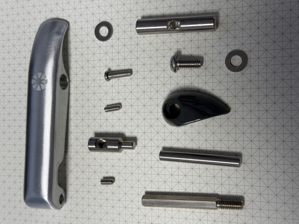 Dahon Haupt Rahmenscharnierset Version1 (zB.Vitesse,Ciao, Vype)