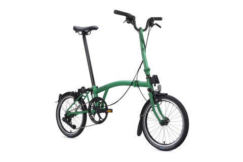 Brompton C Line 12-Gang Palm Green H-Lenker