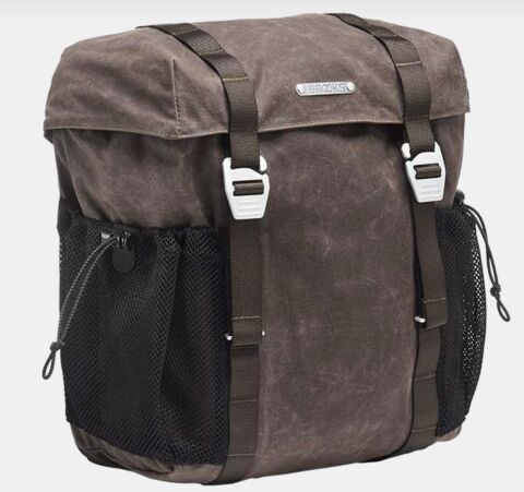 Half Haul Pannier Medium Fahrradtasche Baumwolle gewachst
