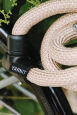 Abus Yarnit 4004K Seilschloß mit Kette 110 cm Schwarz