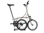 Brompton C Line 12-Gang Dune Sand Hoher Lenker