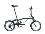 Brompton C Line 12-Gang Racing Green Tiefer Lenker