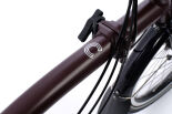 Brompton C Line 4-Gang Plum Red Weinrot H-Lenker