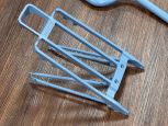 Brompton 2/3/6 Gang Gepäckträger Cloudblue kompl. mit Schutzblech Upgrade für L
