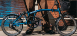 Brompton Electric P Line (ab 12,5 kg) Blau Pacific Lacquer H-Lenker