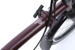 Brompton Electric P Line (ab 12,5 kg) Plum Red H-Lenker
