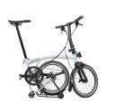 Brompton New P Line 12-Gang Lunar Ice S-Lenker