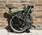Brompton New P Line 12-Gang Racing Green S-Lenker