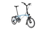 Brompton New P Line 4-Gang Cloud Metallic M-Lenker