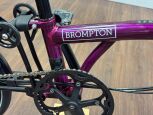 Brompton New P Line 12-Gang Amethyst Lacquer M-Lenker