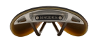 Brooks Cambium C17 Special Schwarz/naturalRubber (silberne Nieten und Guß-Heck)