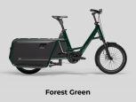 QiO Long CLAx mit Federgabel Forest Green - Glossy Finish